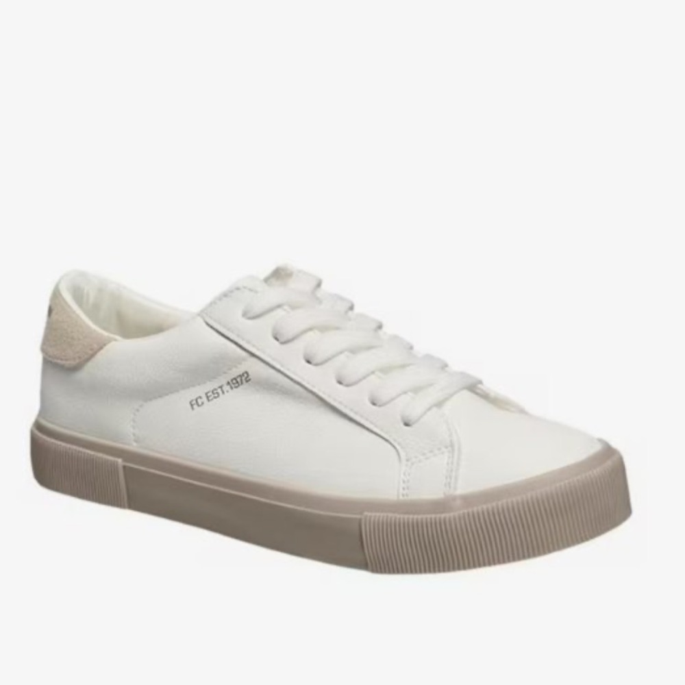 French Connection Becka Women's White Sneakers size 6.5